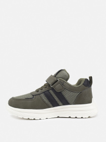 Кроссовки для мальчика  цвет хаки ЦБ-00288214 модель ЦБ-00288214 Фото