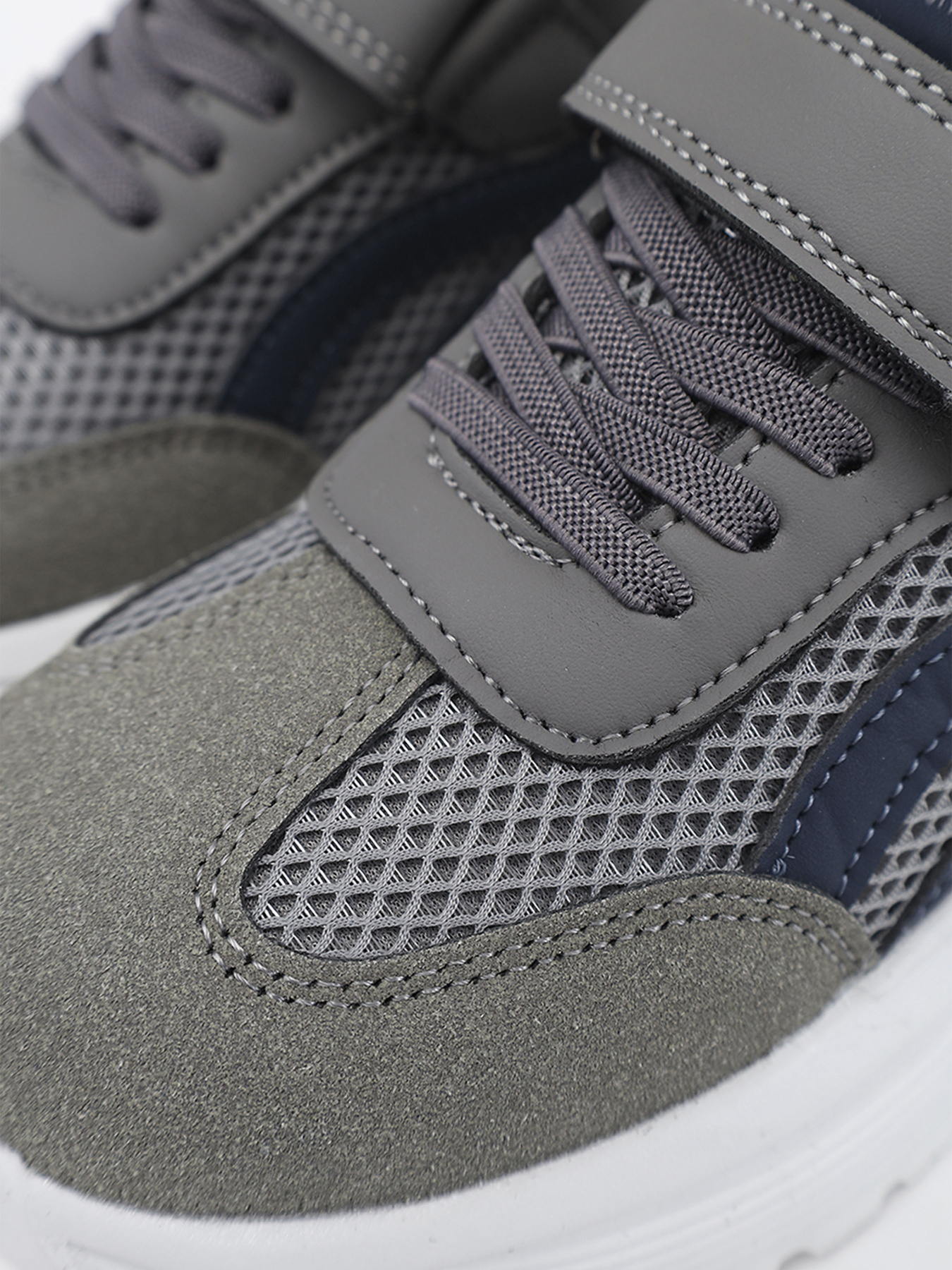 Кросівки для хлопчика колір темно-сірий ЦБ-00288215 модель ЦБ-00288215 Кросівки для хлопчика колір темно-сірий ЦБ-00288215 модель ЦБ-00288215 Фото