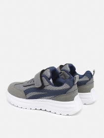 Кросівки для хлопчика колір темно-сірий ЦБ-00288215 модель ЦБ-00288215 Кросівки для хлопчика колір темно-сірий ЦБ-00288215 модель ЦБ-00288215 Фото