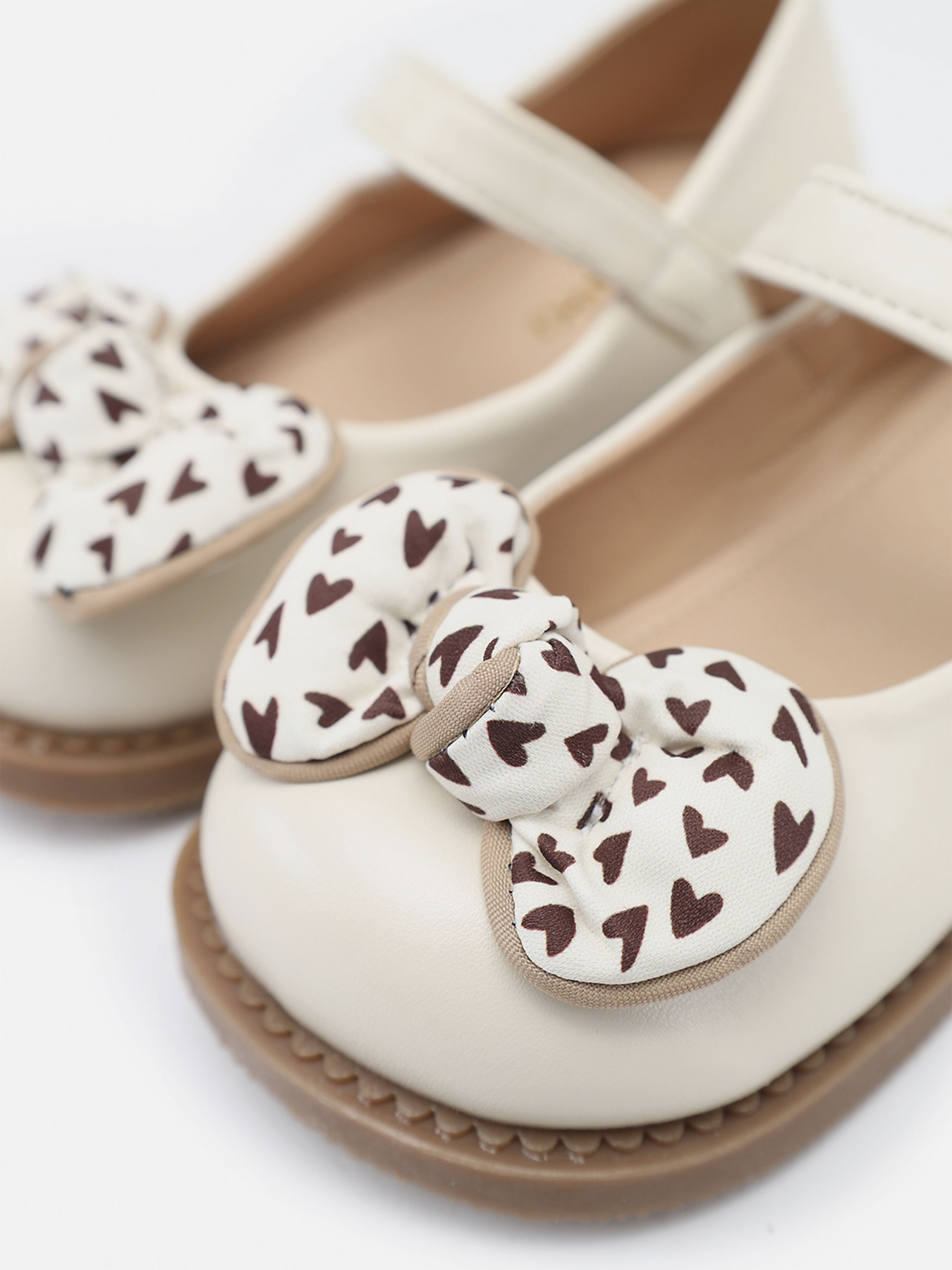 Туфли для девочки  цвет бежевый ЦБ-00288280 модель ЦБ-00288280 Фото