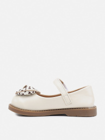 Туфли для девочки  цвет бежевый ЦБ-00288280 модель ЦБ-00288280 Фото