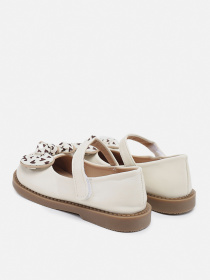 Туфли для девочки  цвет бежевый ЦБ-00288280 модель ЦБ-00288280 Фото