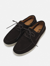 Мокасины мужские  цвет шоколад ЦБ-00289049 модель ЦБ-00289049 Фото