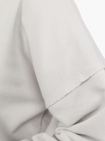 Худі жіночий  колір світло-сірий ЦБ-00283748 модель ЦБ-00283748 Фото