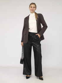 Жакет женский  цвет темно-коричневый ЦБ-00283832 модель ЦБ-00283832 Фото