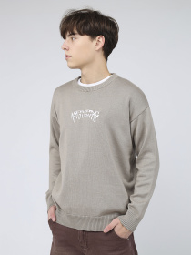 Джемпер мужской цвет серый ЦБ-00283942 модель ЦБ-00283942 Джемпер мужской цвет серый ЦБ-00283942 модель ЦБ-00283942 Фото