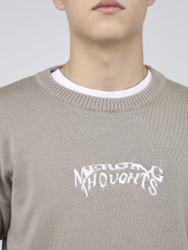 Джемпер мужской цвет серый ЦБ-00283942 модель ЦБ-00283942 Джемпер мужской цвет серый ЦБ-00283942 модель ЦБ-00283942 Фото