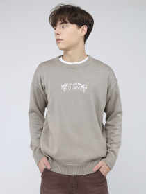 Джемпер мужской цвет серый ЦБ-00283942 модель ЦБ-00283942 Джемпер мужской цвет серый ЦБ-00283942 модель ЦБ-00283942 Фото