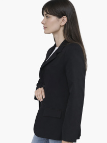 Жакет женский  цвет черный ЦБ-00284295 модель ЦБ-00284295 Фото