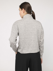 Джемпер жіночий  колір сірий ЦБ-00284385 модель ЦБ-00284385 Фото