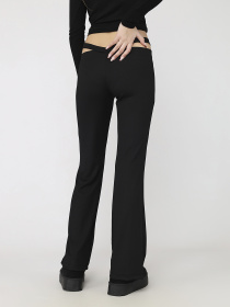Лосини жіночі  колір чорний ЦБ-00284421 модель ЦБ-00284421 Фото