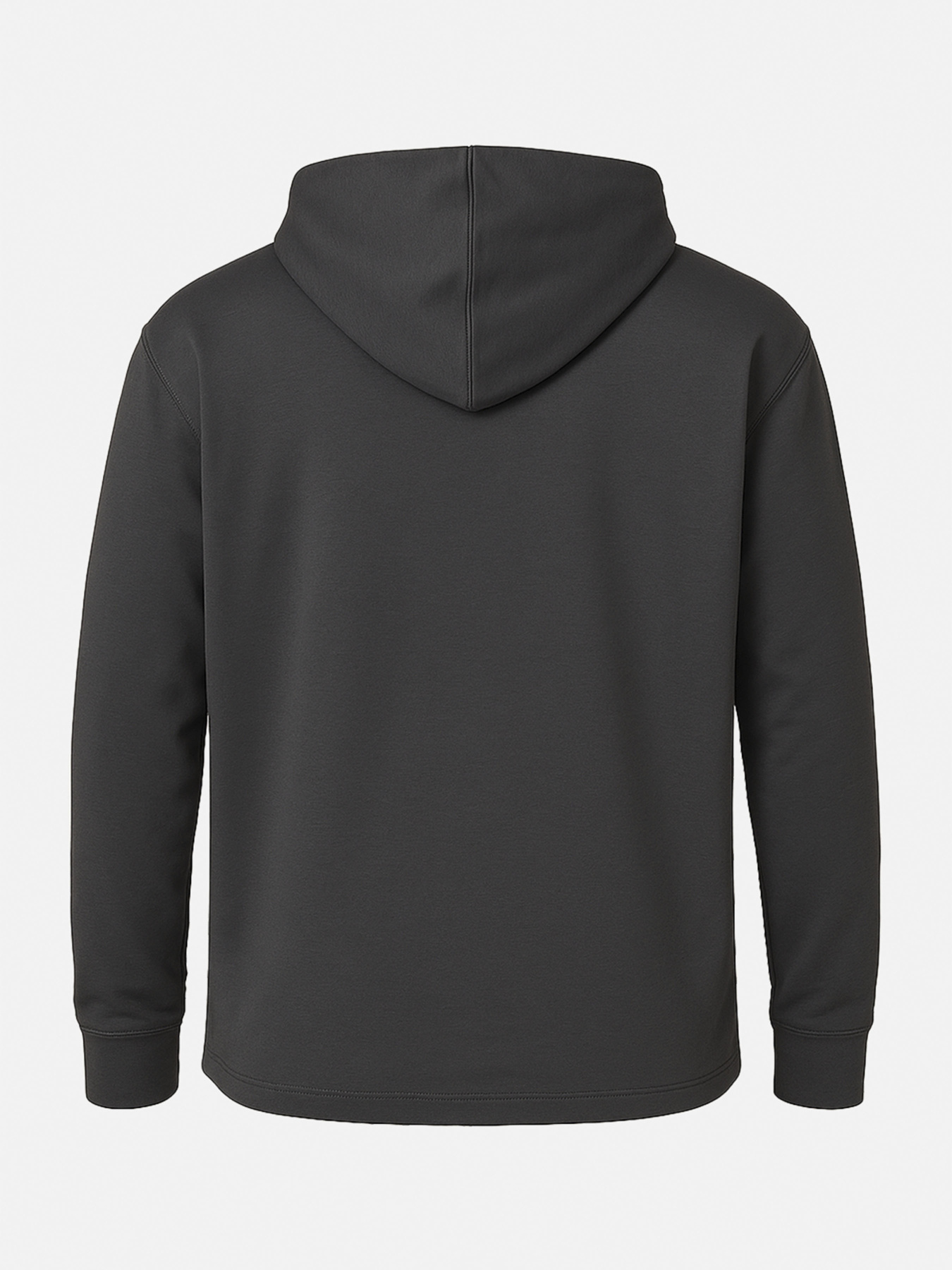 Футболка з довгим рукавом та капюшоном чоловіча  колір графіт ЦБ-00284939 модель ЦБ-00284939 Фото