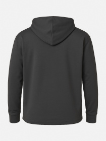 Футболка з довгим рукавом та капюшоном чоловіча  колір графіт ЦБ-00284939 модель ЦБ-00284939 Фото