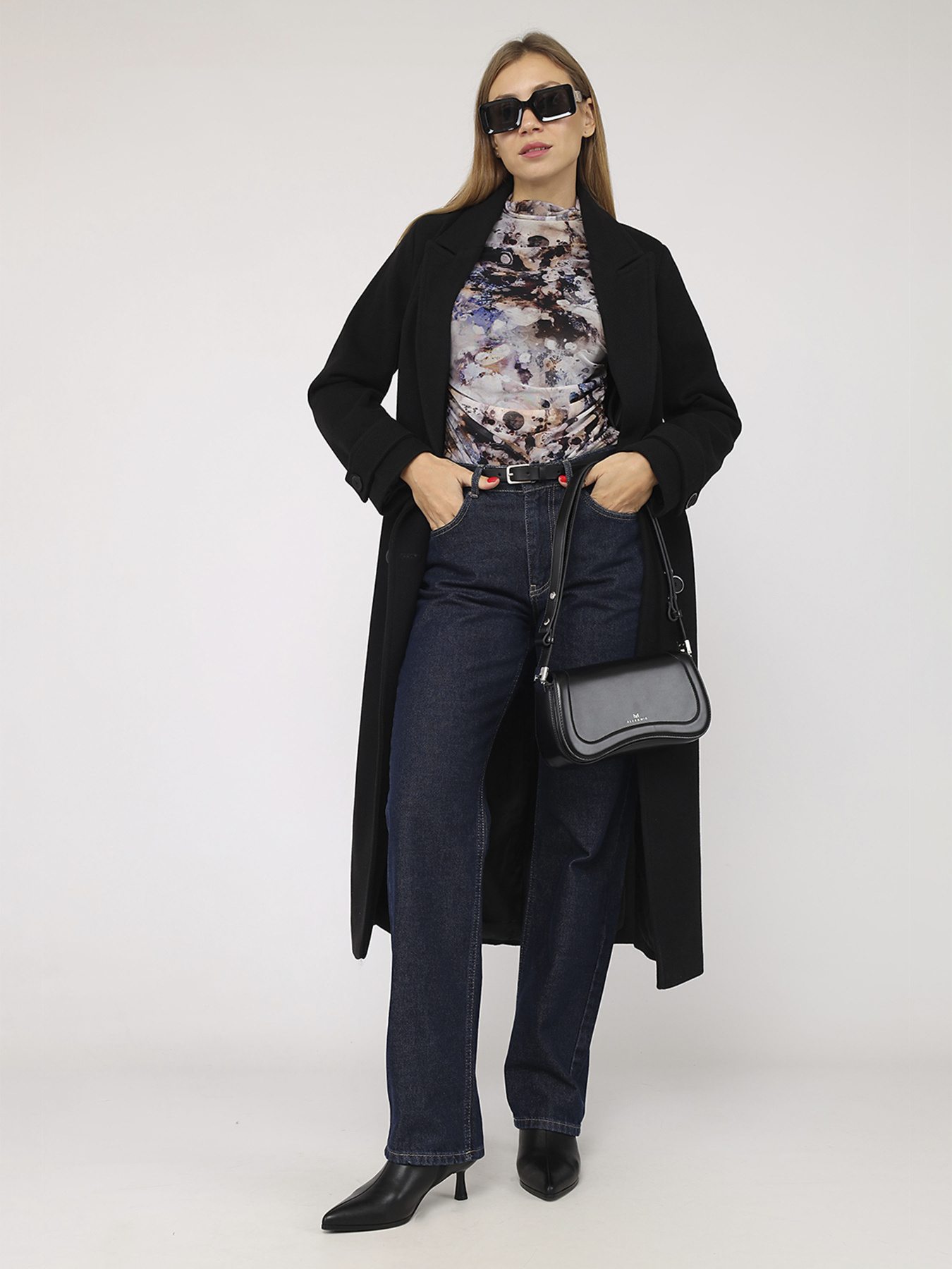 Гольф жіночий  колір сірий ЦБ-00285487 модель ЦБ-00285487 Фото