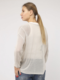 Джемпер женский  цвет молочный ЦБ-00285983 модель ЦБ-00285983 Фото