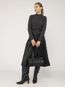 Гольф жіночий  колір темно-сірий ЦБ-00285985 модель ЦБ-00285985 Фото