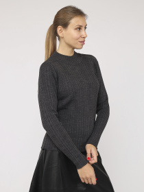 Гольф жіночий  колір темно-сірий ЦБ-00285985 модель ЦБ-00285985 Фото