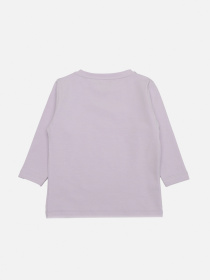 Футболка з довгим рукавом для дівчинки  колір бузковий ЦБ-00286102 модель ЦБ-00286102 Фото
