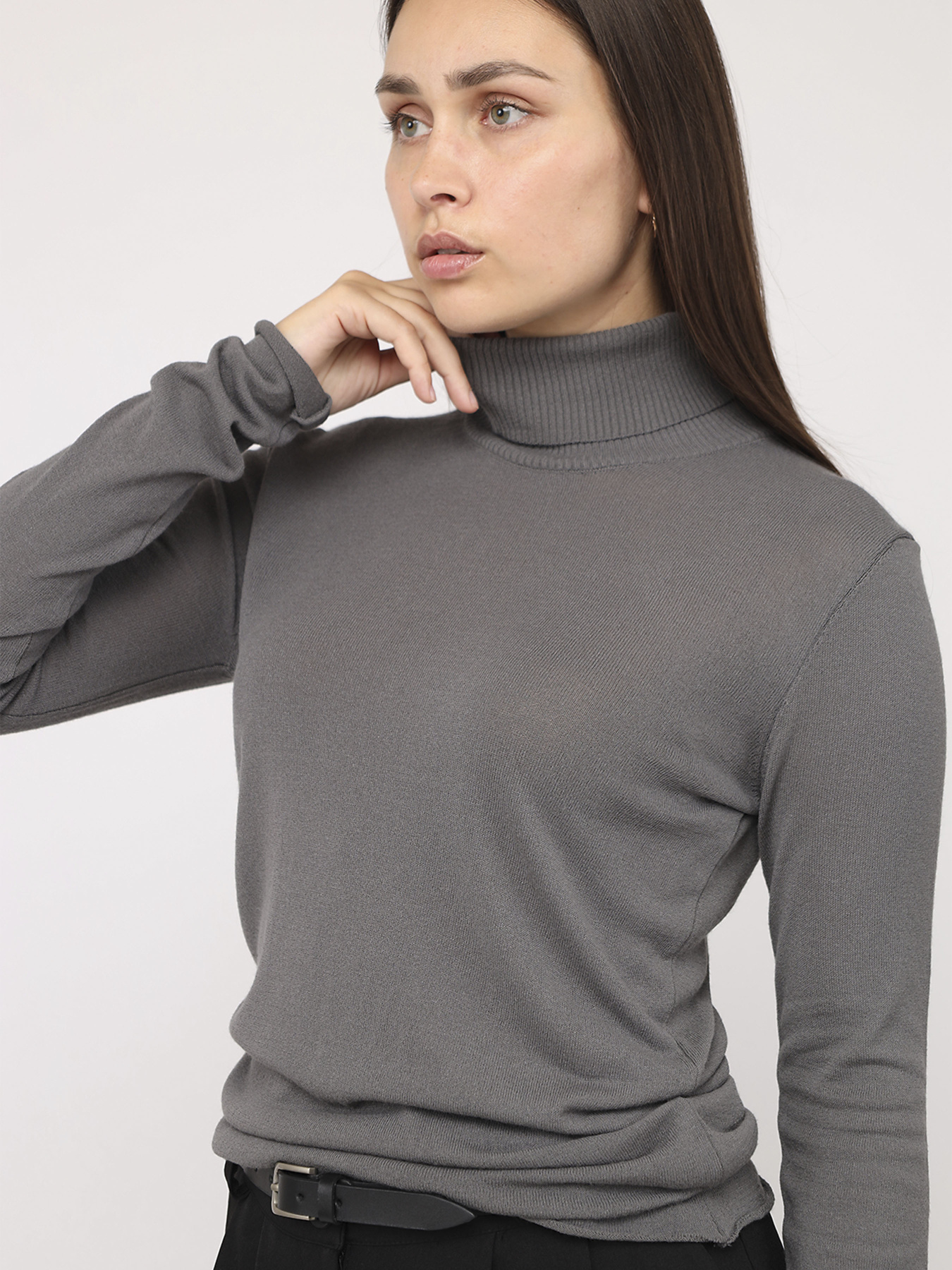 Гольф жіночий  колір сірий ЦБ-00286563 модель ЦБ-00286563 Фото