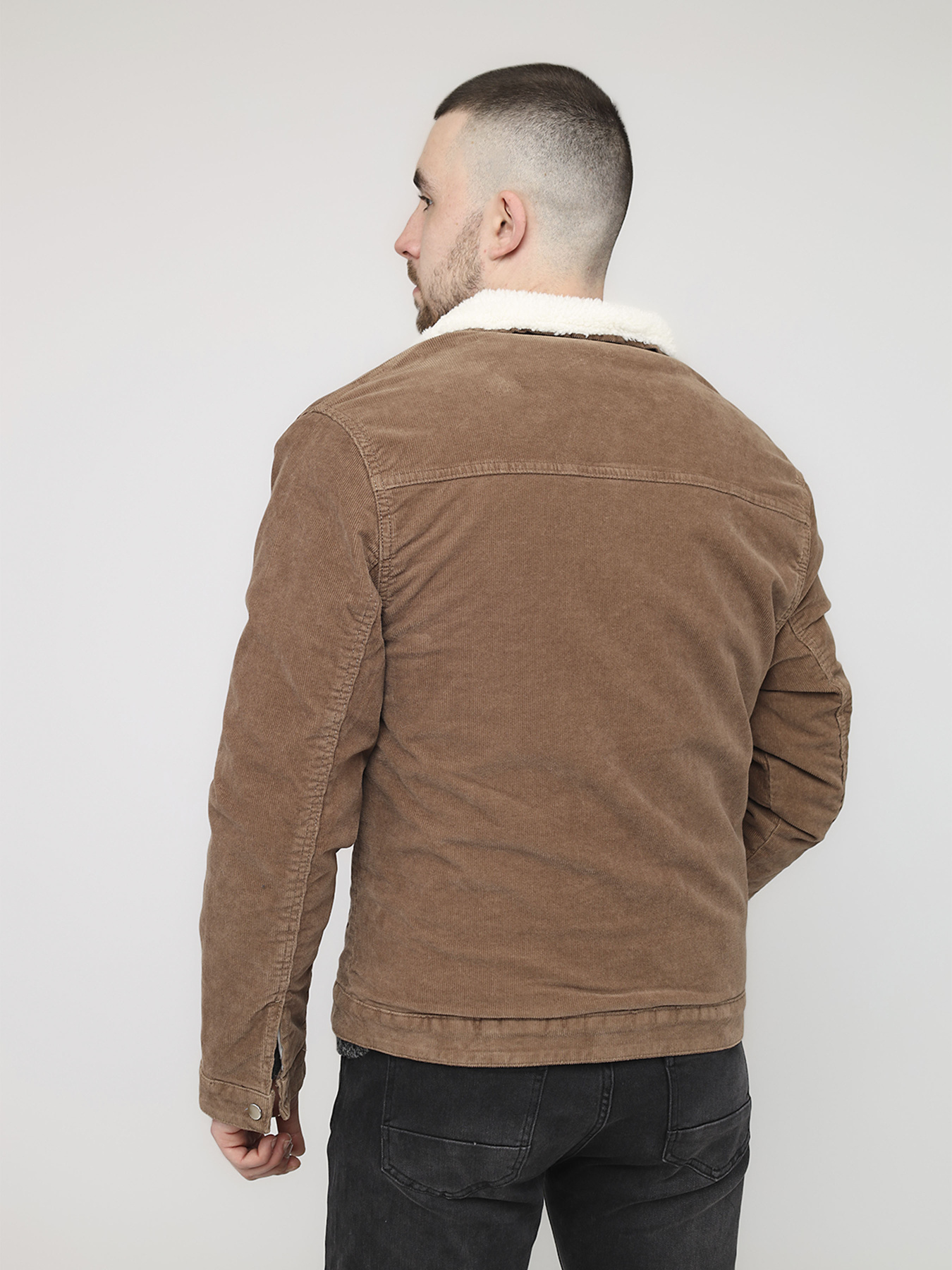 Куртка чоловіча  колір бежевий ЦБ-00286646 модель ЦБ-00286646 Фото