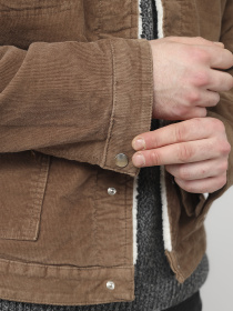 Куртка чоловіча  колір бежевий ЦБ-00286646 модель ЦБ-00286646 Фото