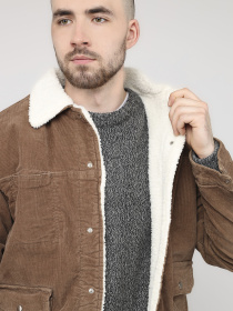 Куртка чоловіча  колір бежевий ЦБ-00286646 модель ЦБ-00286646 Фото