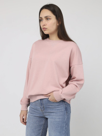 Світшот жіночий  колір рожевий ЦБ-00287133 модель ЦБ-00287133 Фото