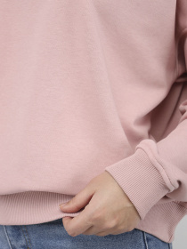 Світшот жіночий  колір рожевий ЦБ-00287133 модель ЦБ-00287133 Фото