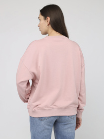 Світшот жіночий  колір рожевий ЦБ-00287133 модель ЦБ-00287133 Фото