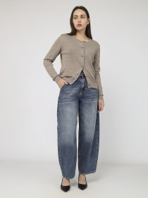 Кардиган женский  цвет капучино ЦБ-00287463 модель ЦБ-00287463 Фото