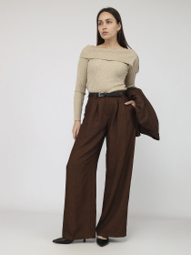 Джемпер жіночий  колір бежевий ЦБ-00287464 модель ЦБ-00287464 Фото