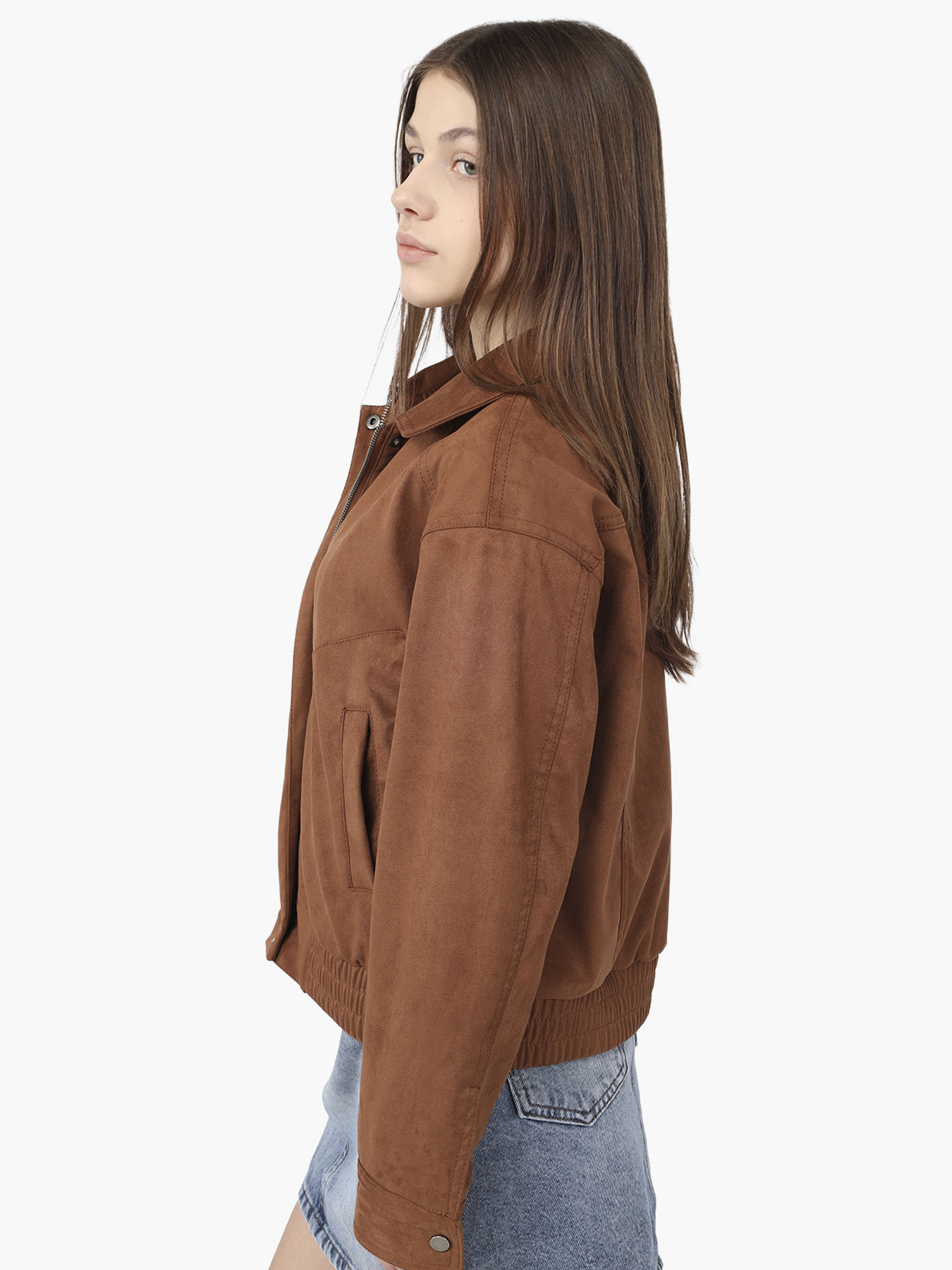 Куртка женская  цвет коричневый ЦБ-00288024 модель ЦБ-00288024 Фото