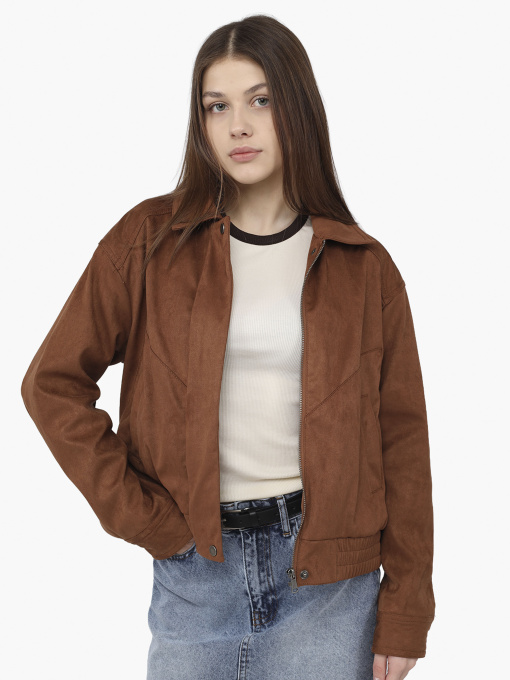 Куртка женская  цвет коричневый ЦБ-00288024 модель ЦБ-00288024 Фото