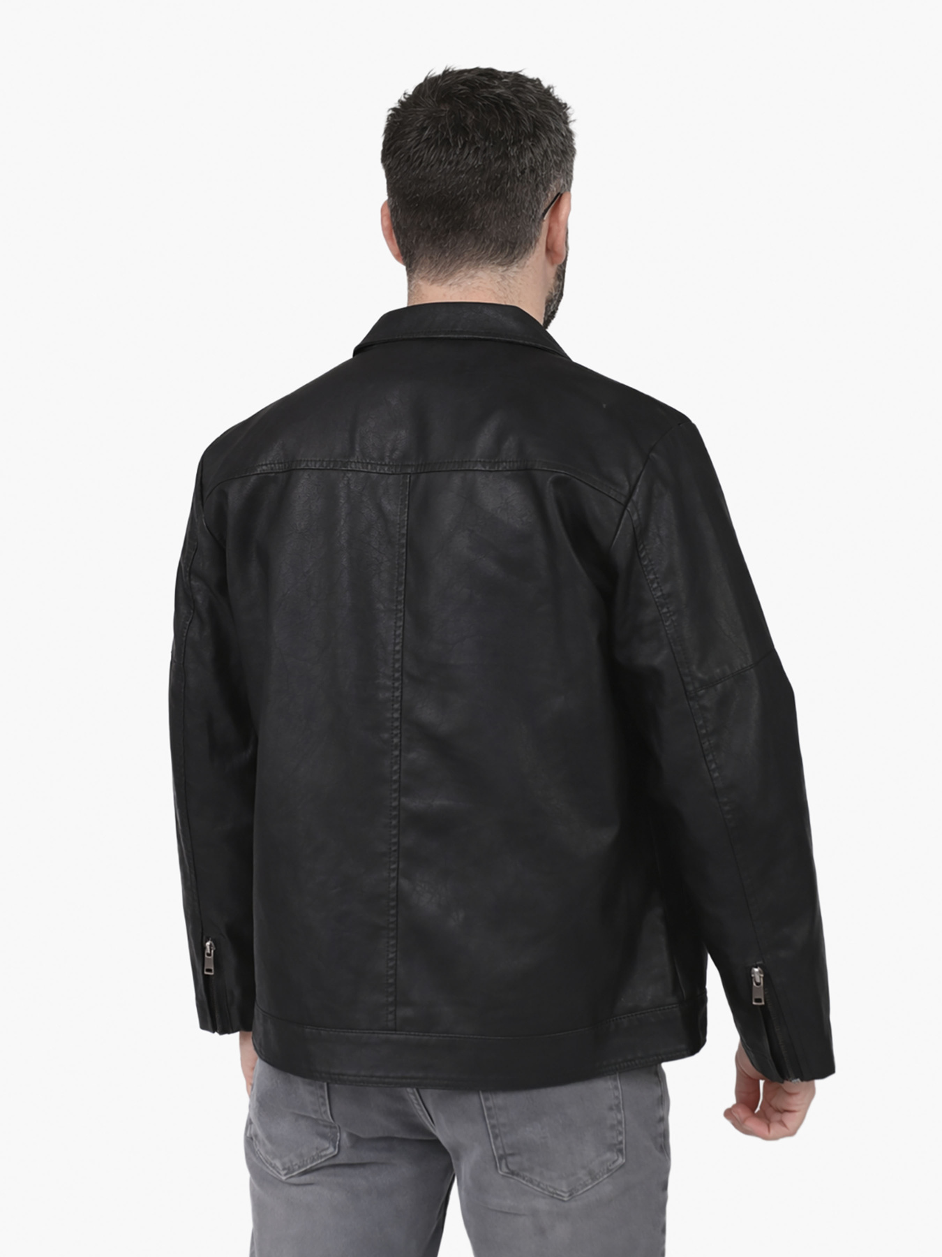 Куртка мужская  цвет черный ЦБ-00288123 модель ЦБ-00288123 Фото