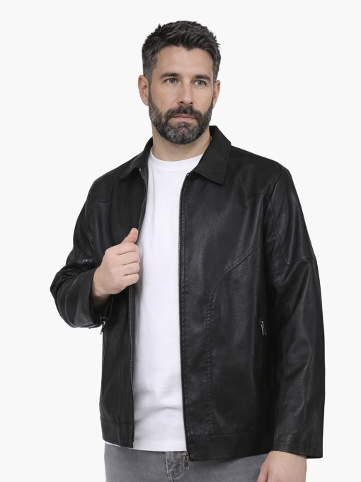 Куртка чоловіча  колір чорний ЦБ-00288123 модель ЦБ-00288123 Фото