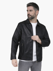 Куртка мужская  цвет черный ЦБ-00288123 модель ЦБ-00288123 Фото