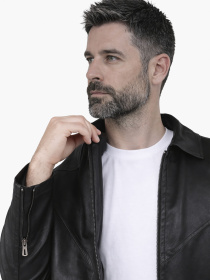 Куртка мужская  цвет черный ЦБ-00288123 модель ЦБ-00288123 Фото