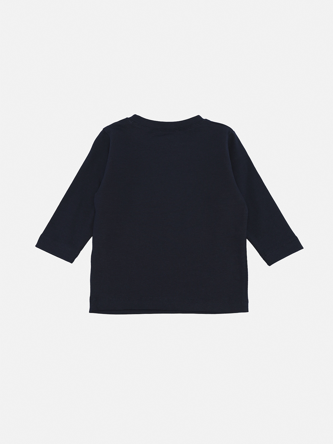 Футболка з довгим рукавом для хлопчика  колір темно-синій ЦБ-00288374 модель ЦБ-00288374 Фото