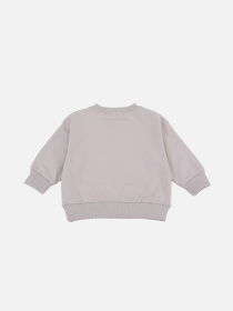 Світшот для дівчинки  колір пудровий ЦБ-00288383 модель ЦБ-00288383 Фото