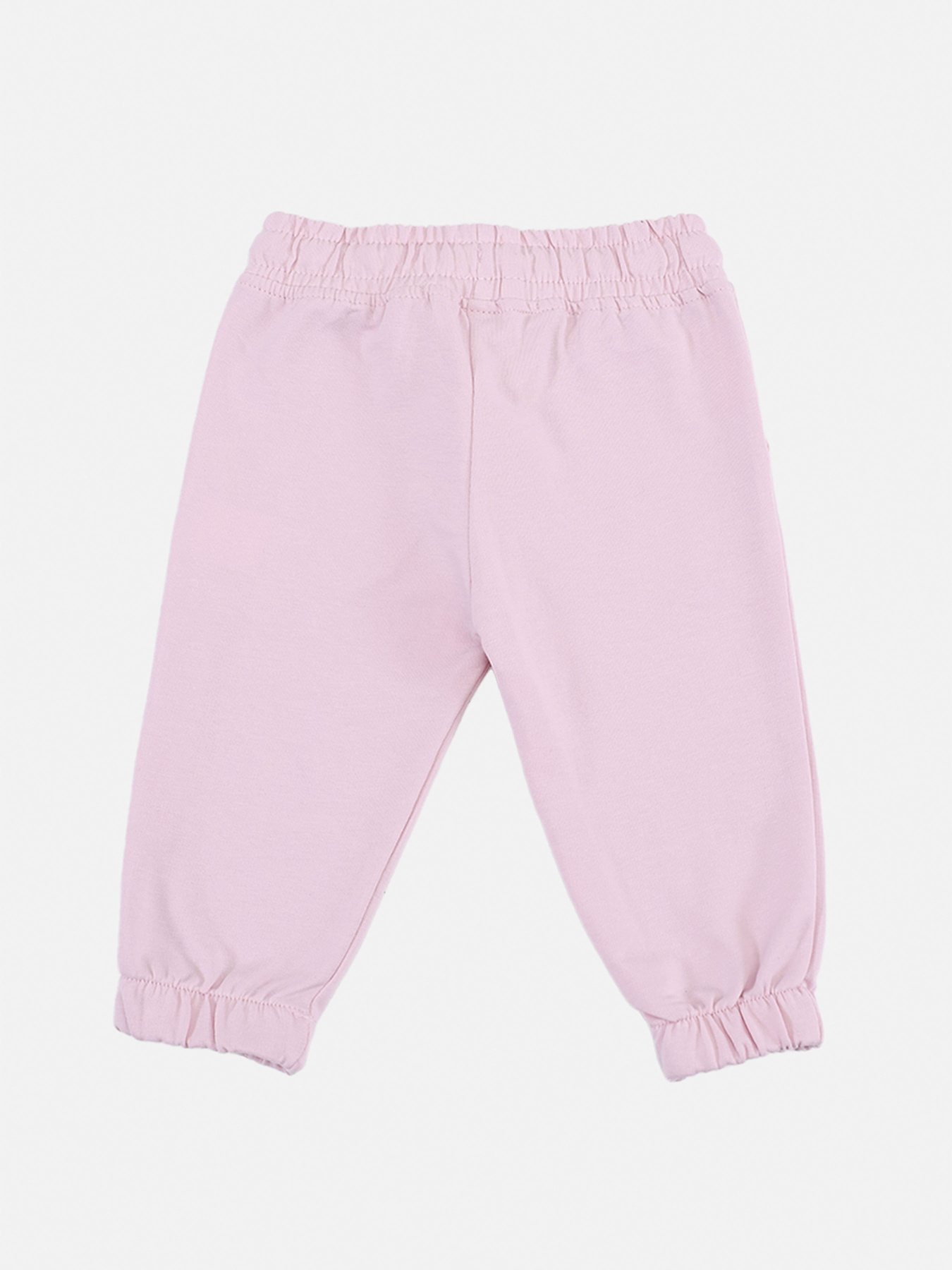 Штаны спортивные для девочки  цвет светло-розовый ЦБ-00288394 модель ЦБ-00288394 Фото