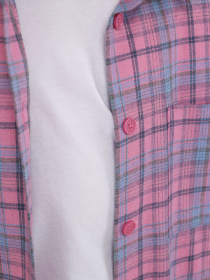 Рубашка повседневная YUKI модель ЦБ-00288817 Фото