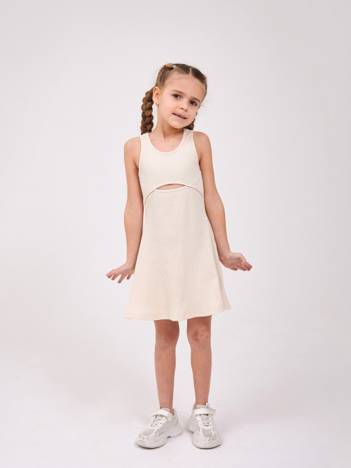 Платья SMIL модель smil_120473-1-svetlo-bezevyj Фото