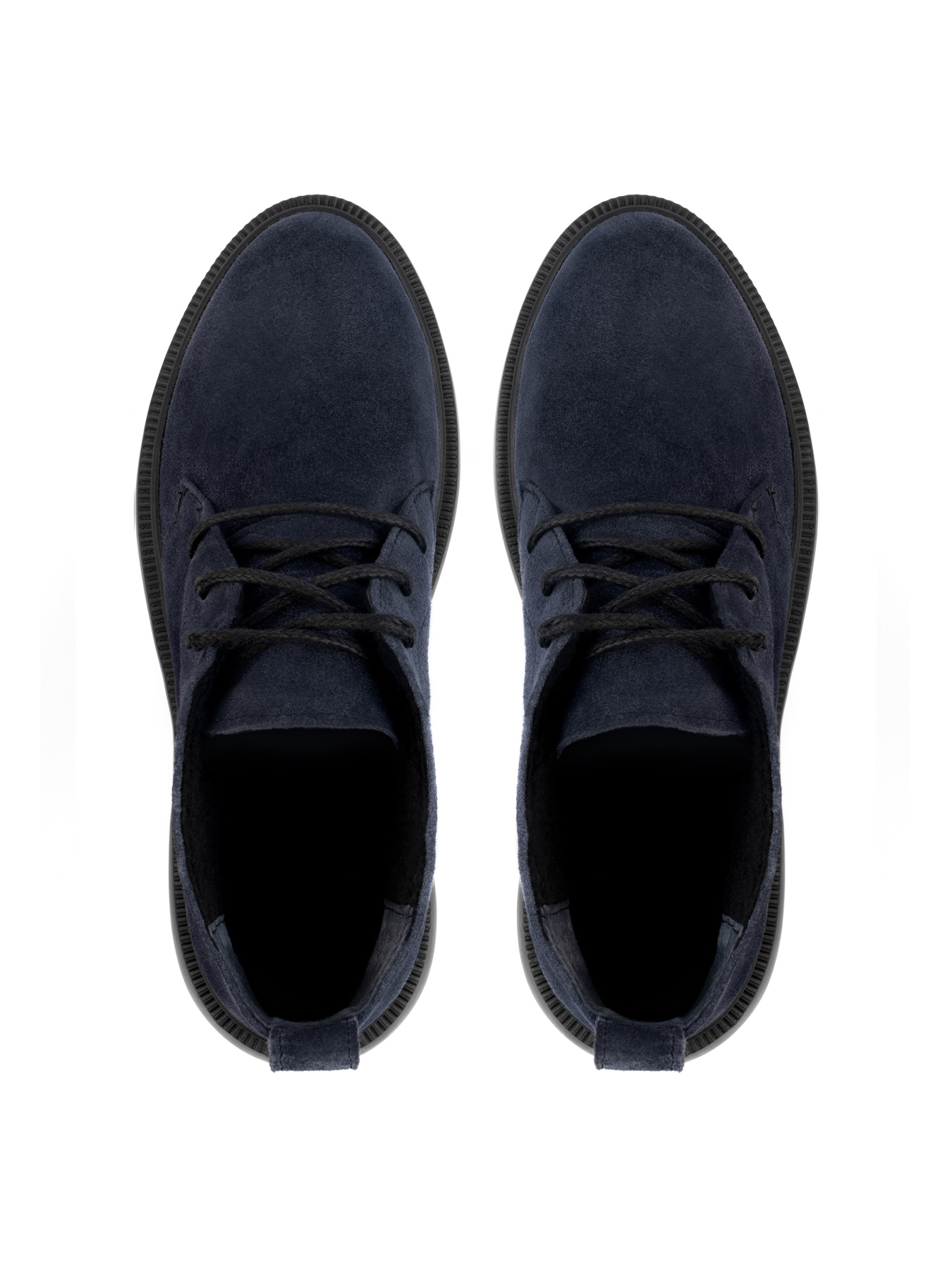 Черевики жіночі демісезонні замшеві Viva сині модель oc1311 Черевики жіночі демісезонні замшеві Viva сині модель oc1311 Фото