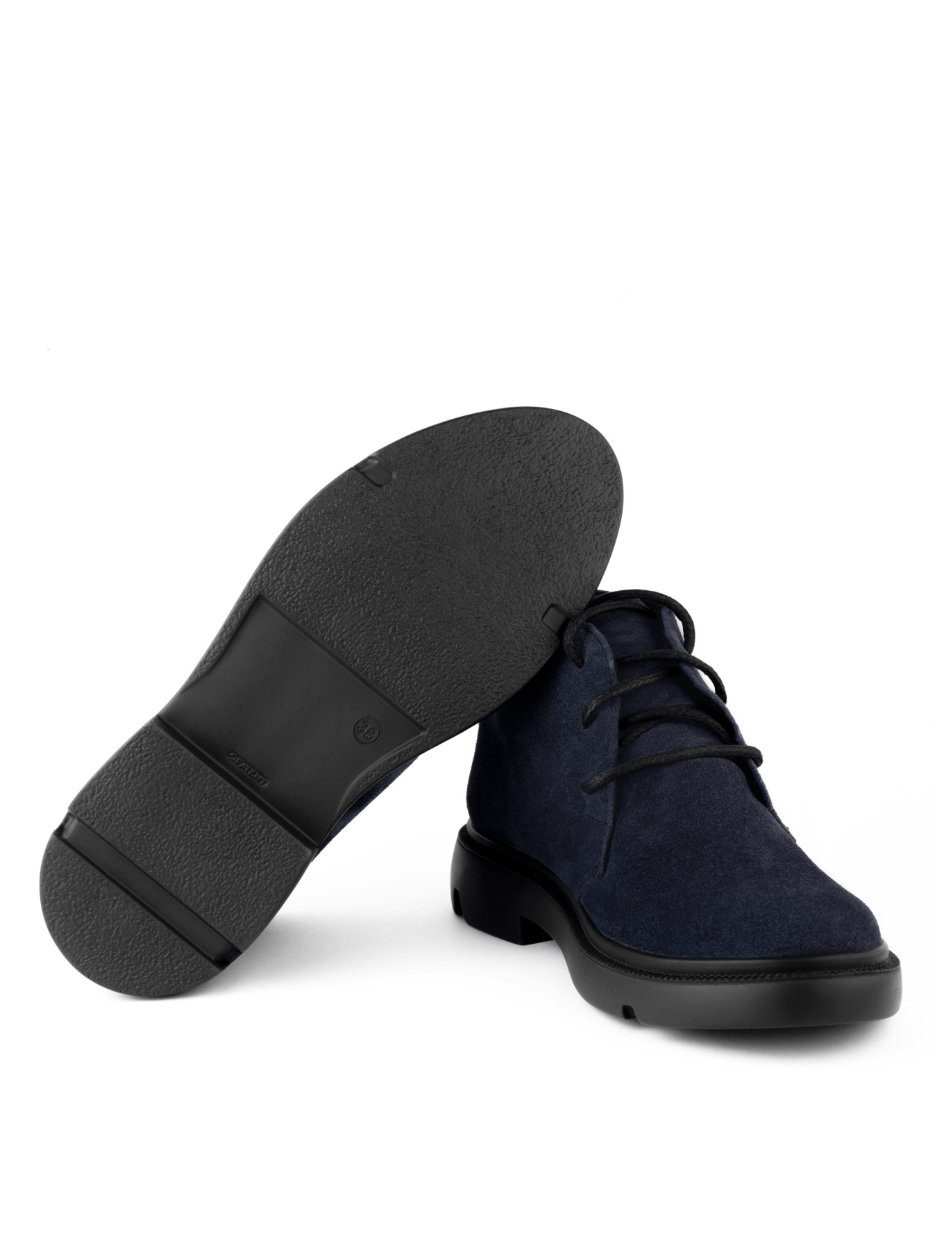 Черевики жіночі демісезонні замшеві Viva сині модель oc1311 Черевики жіночі демісезонні замшеві Viva сині модель oc1311 Фото