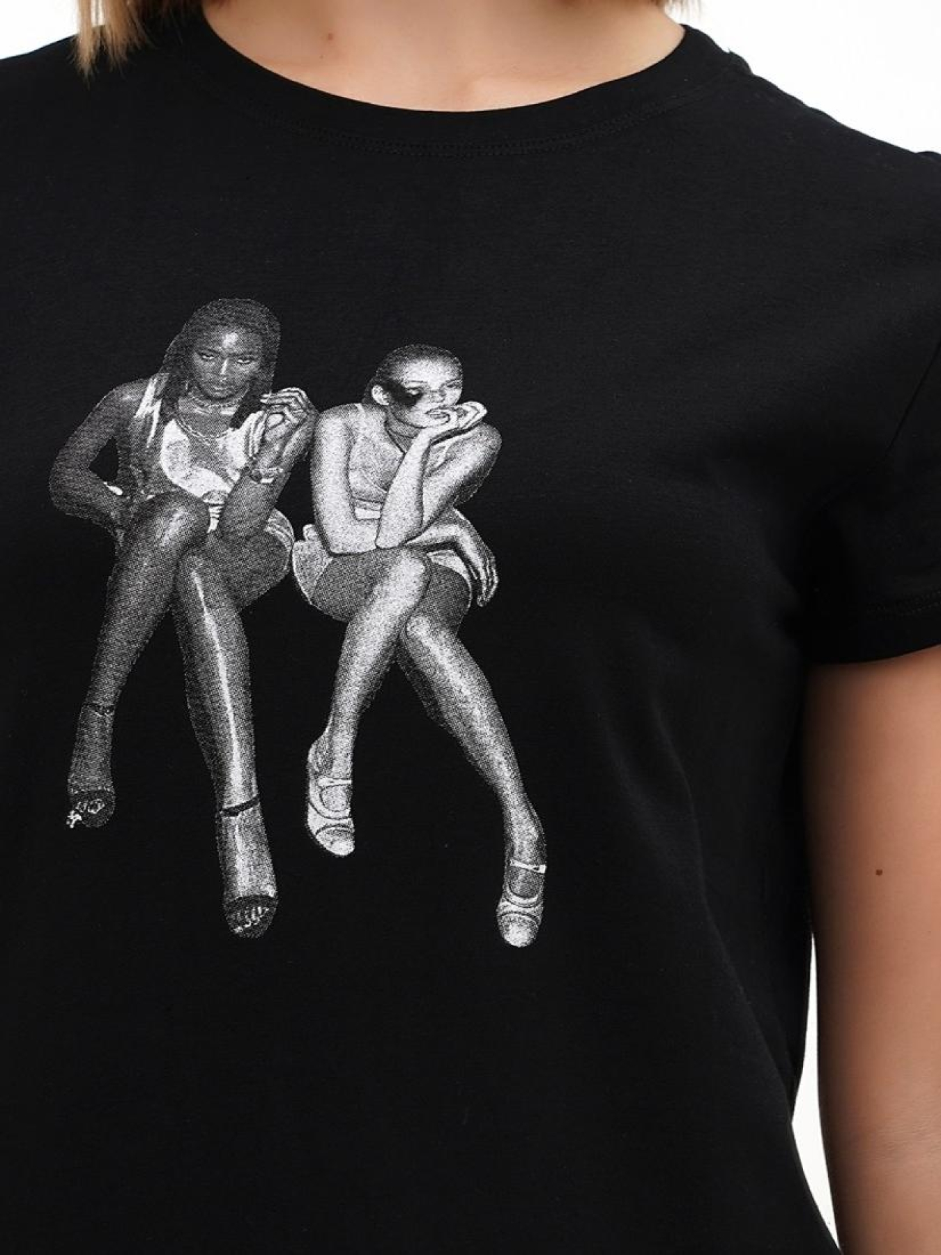 Футболка женская Чёрный STREAM модель 659827 Фото