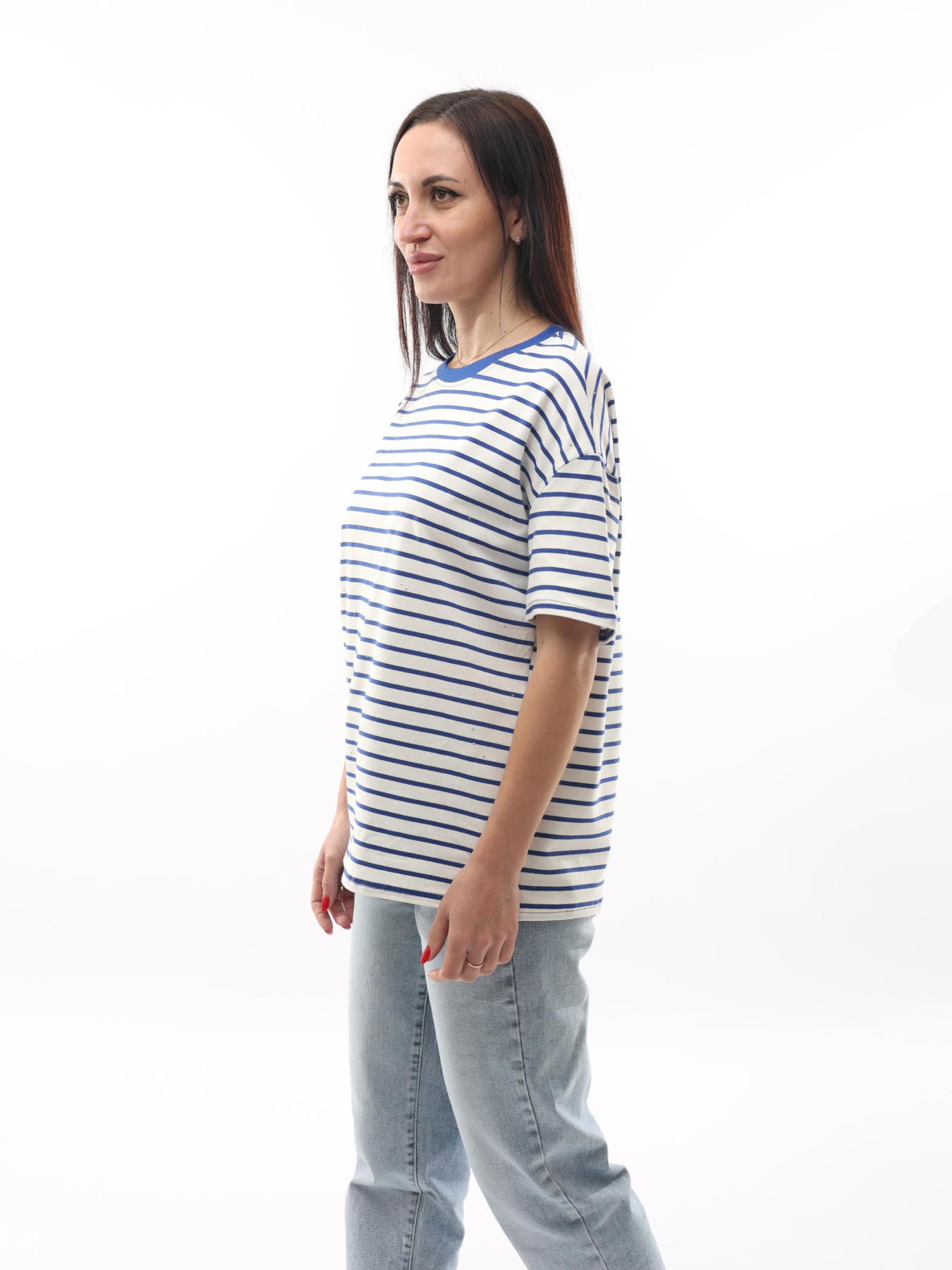 Футболка женская Синий EST.1991 модель 672065 Фото