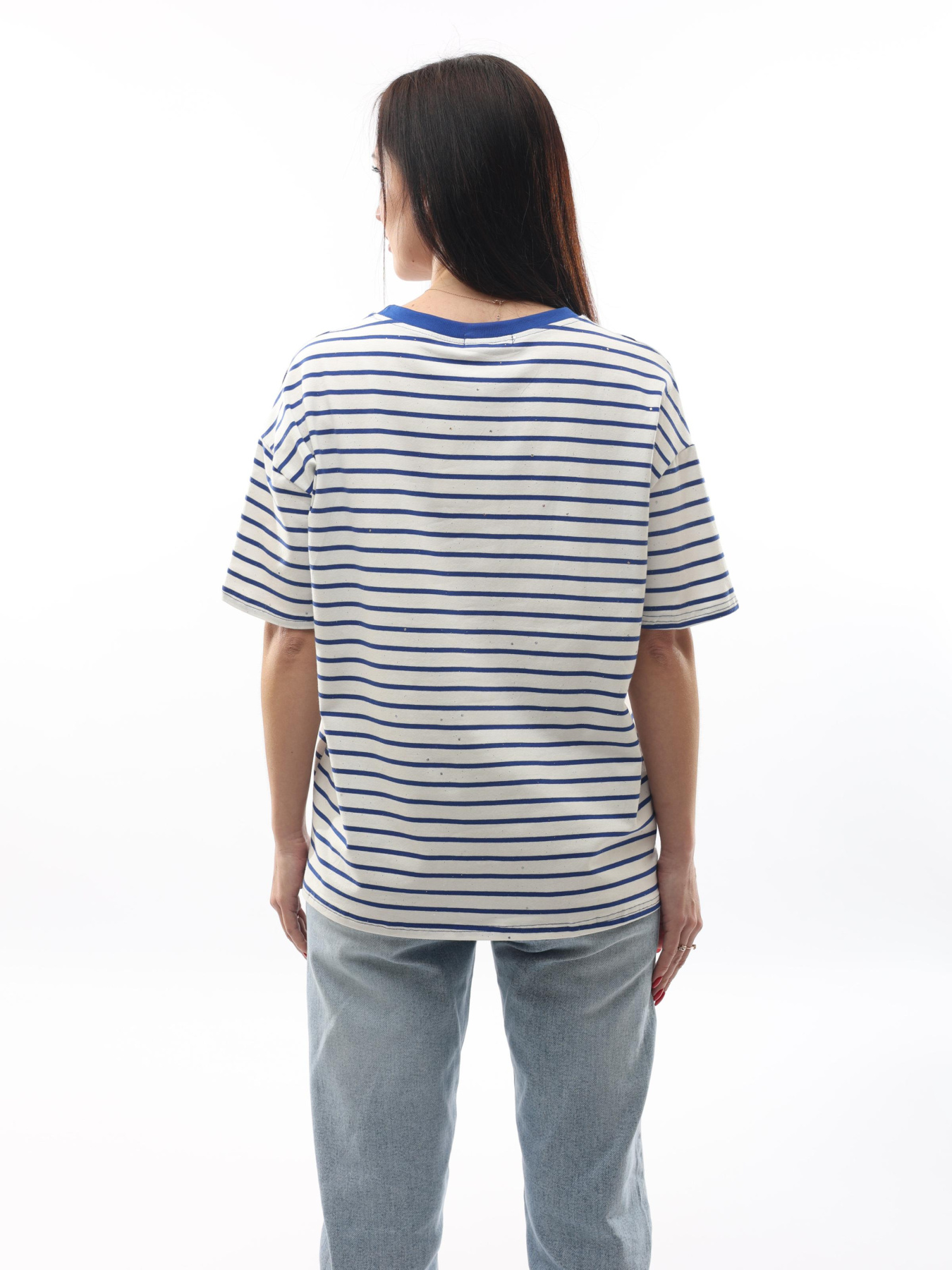 Футболка женская Синий EST.1991 модель 672065 Фото