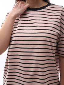 Футболка женская Розовый EST.1991 модель 672067 Фото