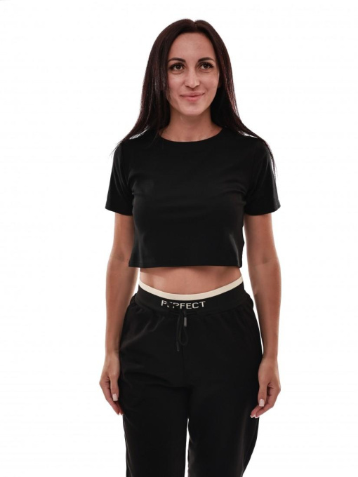 Футболка женская Чёрный STREAM модель 686241 Фото