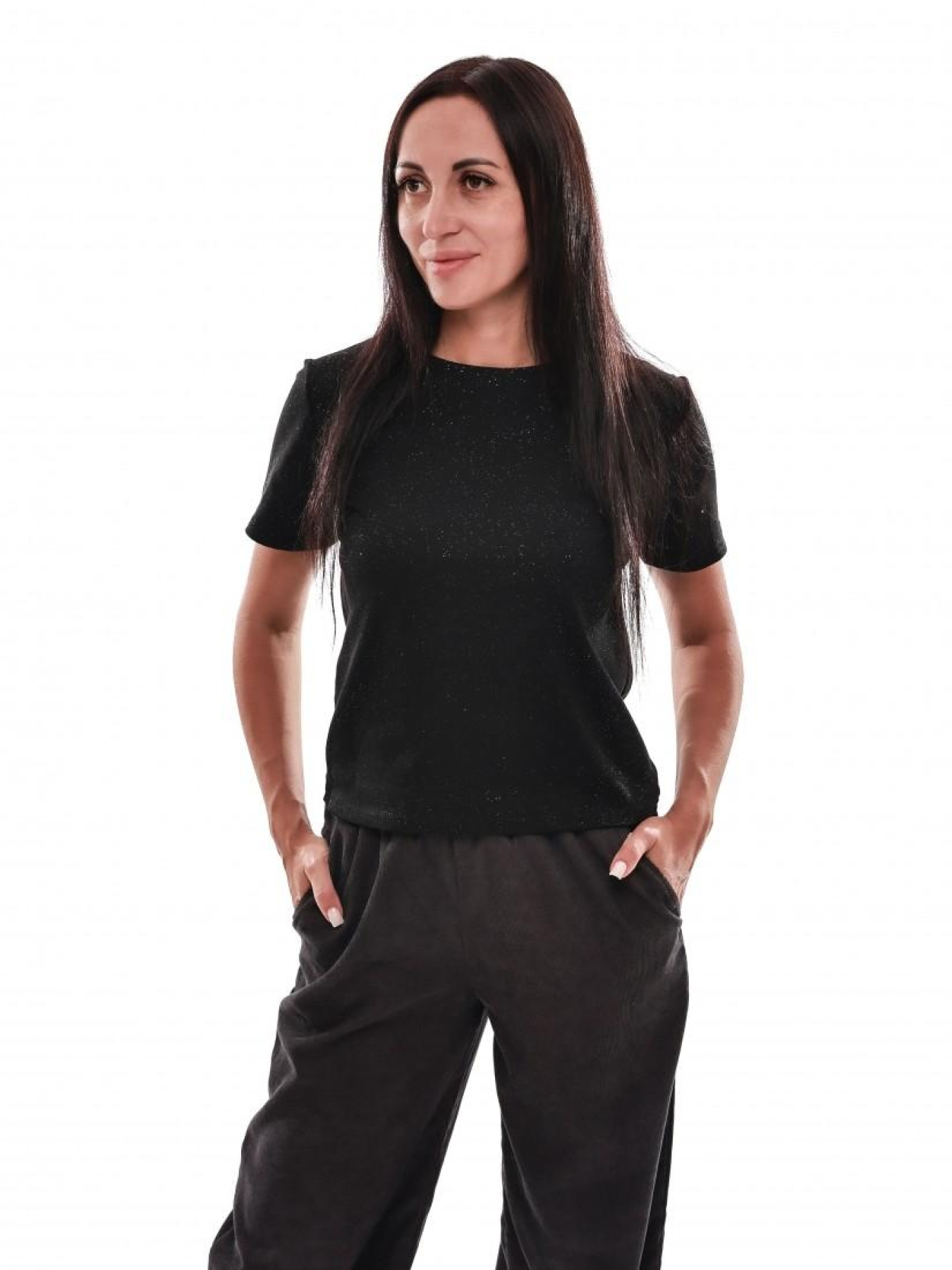 Футболка женская Чёрный STREAM модель 686823 Фото